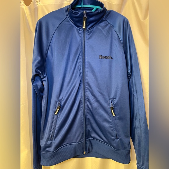 Bench full zip Royal blue sweater / jacket. Size L. EUC - Picture 1 of 5